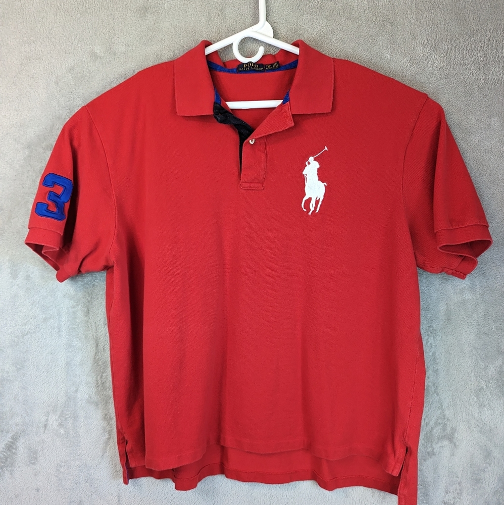 Polo Ralph Lauren, embroidered large polo pony on front, great condition